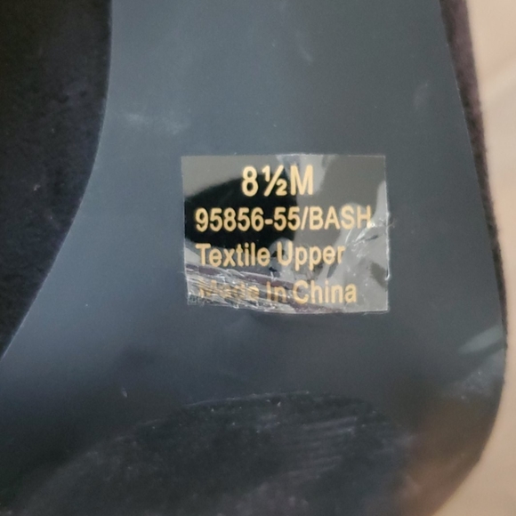 Mark & James By Badgley Mischka Black Vegan Suede - Picture 5 of 7